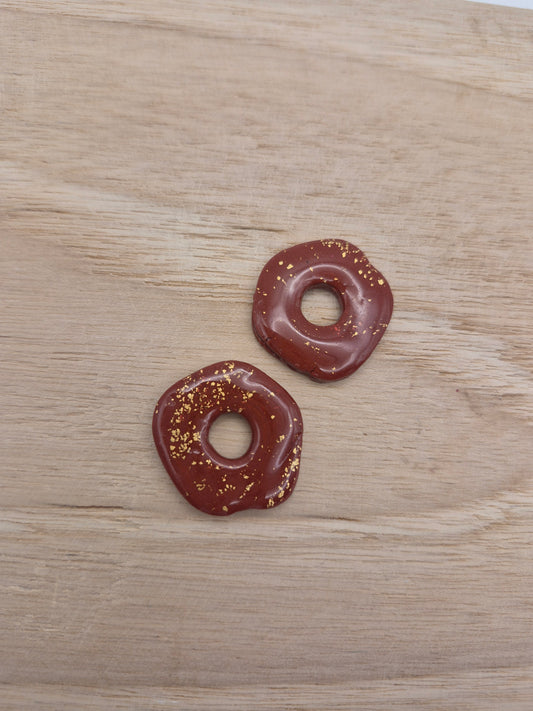 Unique - Pampilles Donut acajou
