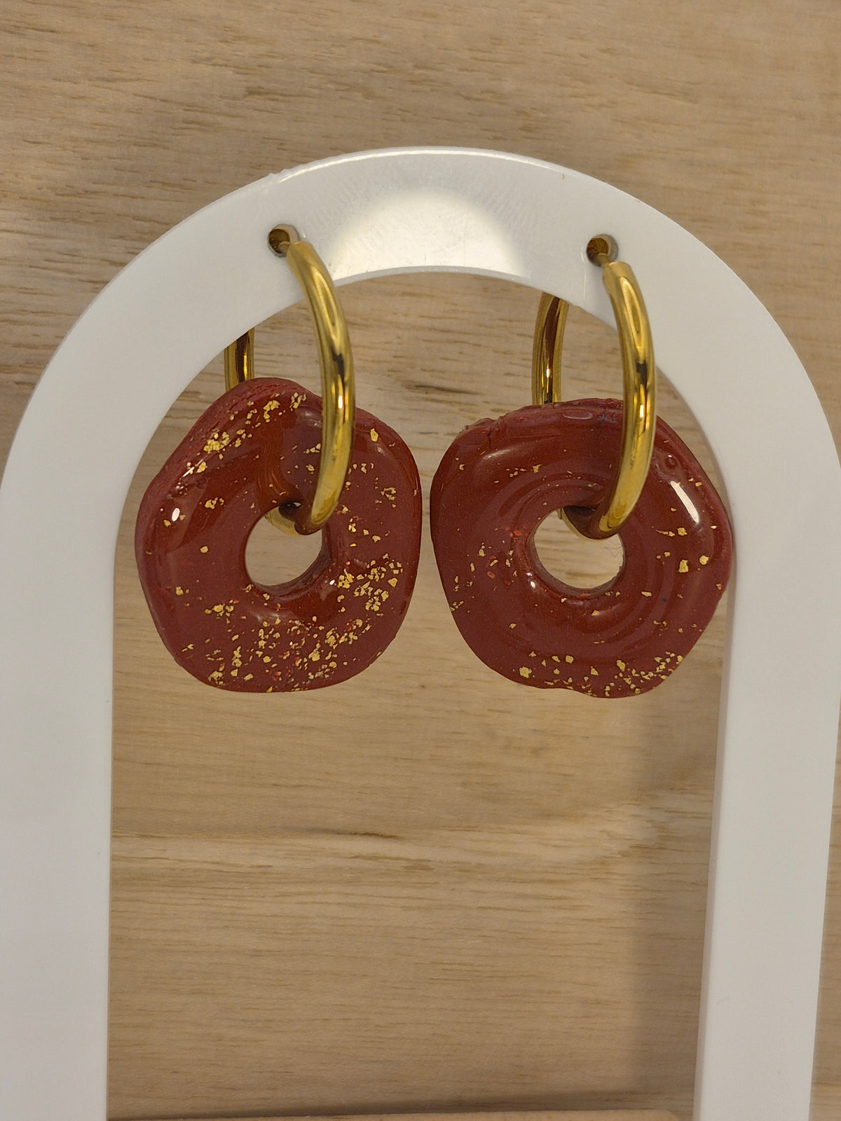 Unique - Pampilles Donut acajou