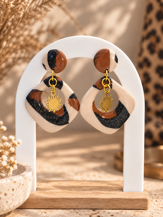 Boucles Louxor Panthère